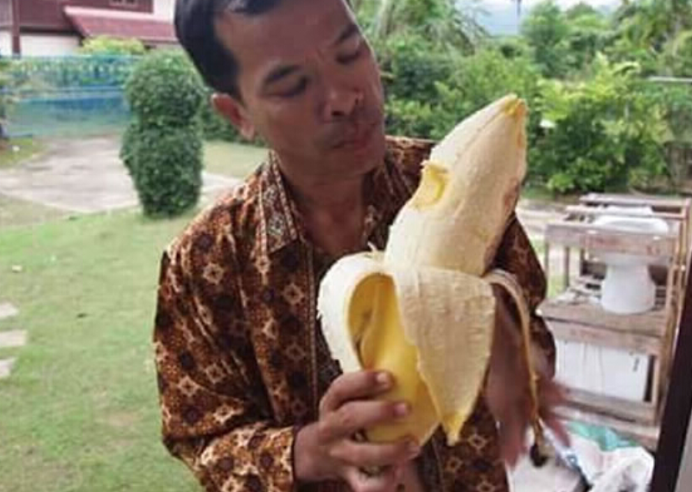 世界上最大的香蕉：重达4斤，妹子们看到吓一跳！