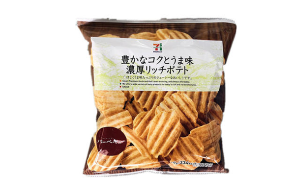 日本7款特立独行的薯片