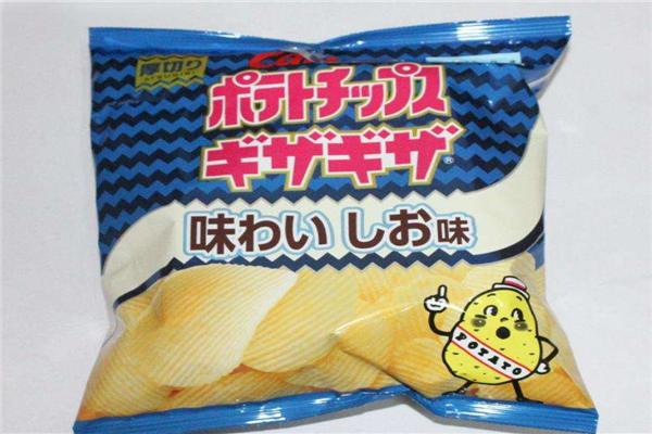 日本7款特立独行的薯片
