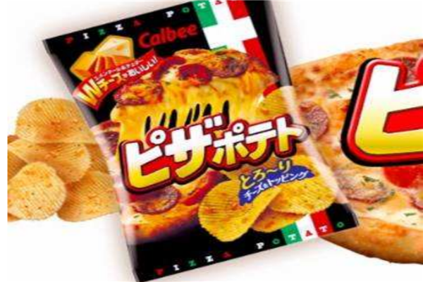 日本三大薯片披萨薯片薯片明星上市