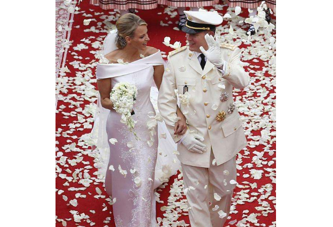 世界最美十大婚纱夏琳王妃的婚纱