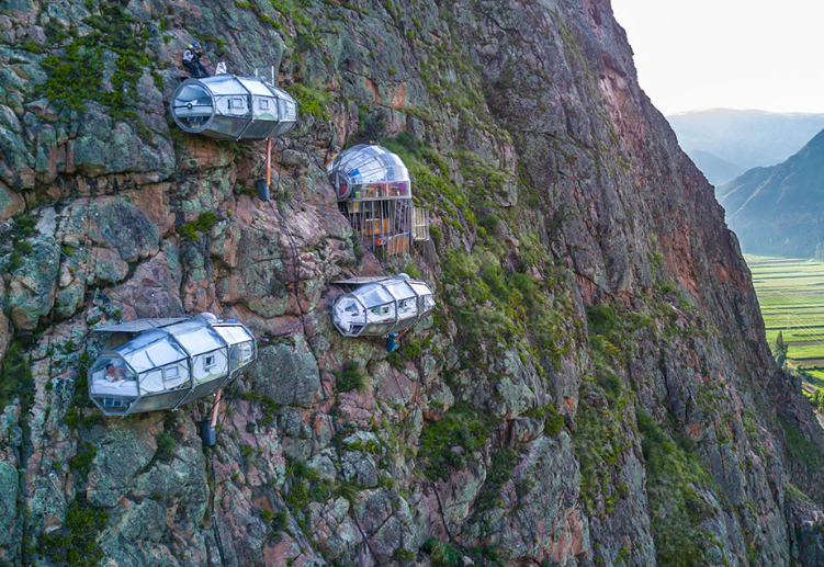 世界十大奇特酒店排行榜：秘鲁悬崖酒店攀岩爬上去