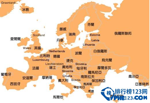 欧洲哪个国家面积最大？国家面积排行榜：俄罗斯属于欧洲，是欧洲面积最大的国家