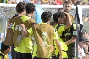 西班牙王者终结南美 黄金一代告别世界杯