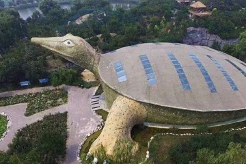 中国十大雷人建筑:中国最丑建筑大盘点，“马桶楼”上榜！