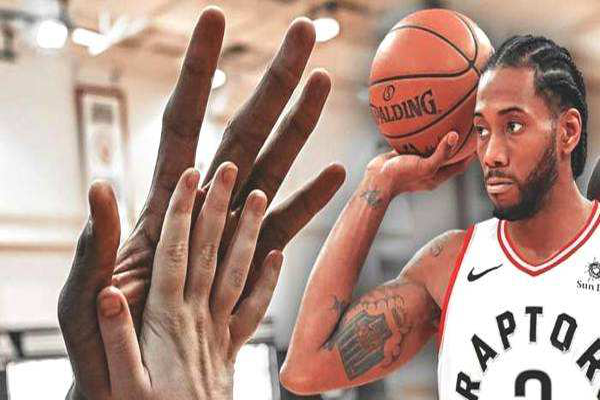 NBA手掌大小排名 姚明手掌长度25.4cm仅第5，第一竟35.5cm