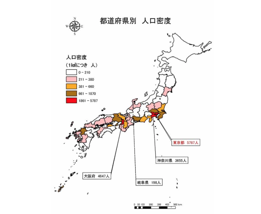 2014年日本人口总数：男女比例在2013年105.20：100