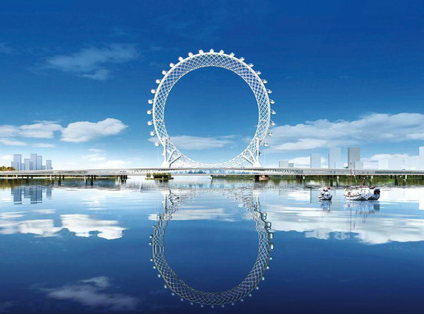 中国最高的摩天轮：也是世界最高的摩天轮打破世界记录