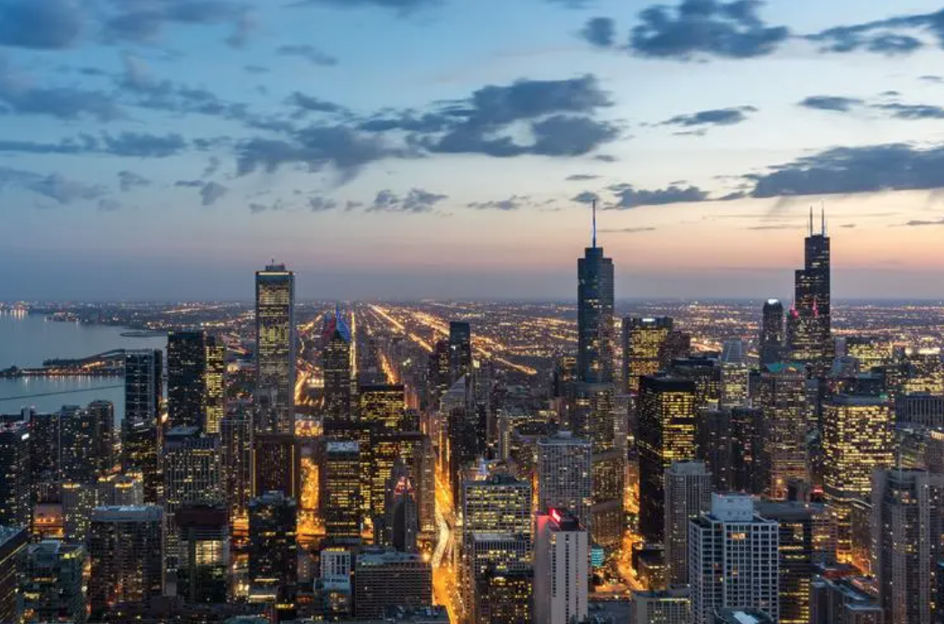美国芝加哥人口总数2022：美国城市人口排名第1